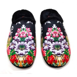 ZAPATILLA CASA MUJER CARLA 5549 FLORES FALLERAS