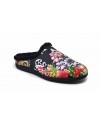 ZAPATILLA CASA MUJER CARLA 5549 FLORES FALLERAS