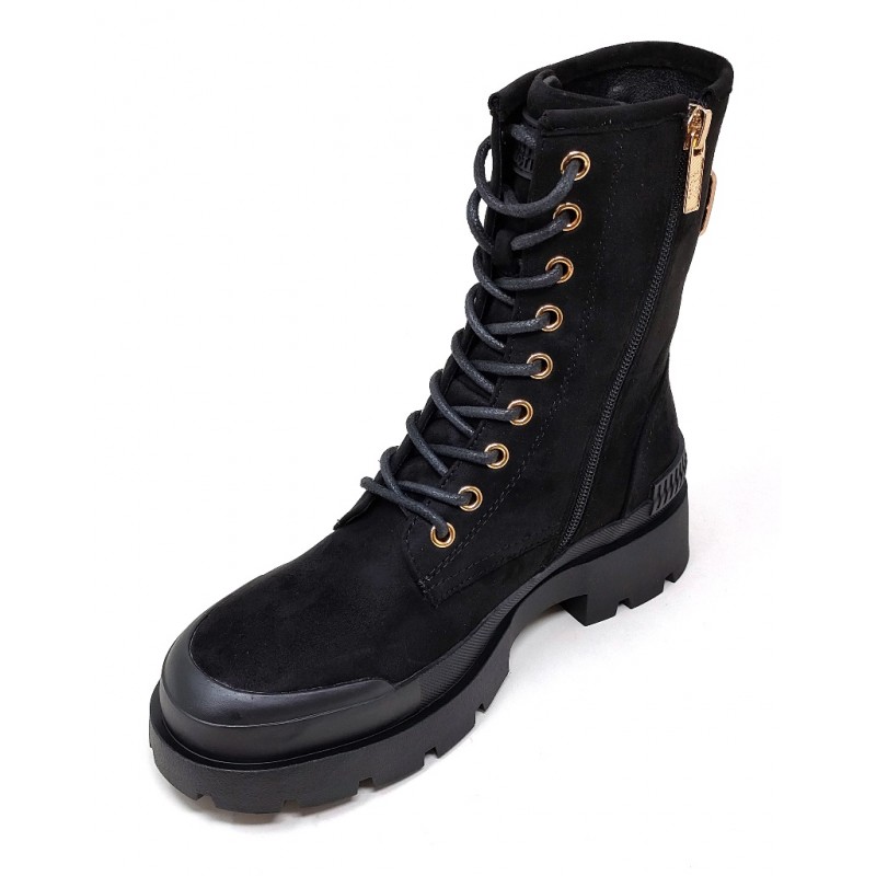 Bota militar plana Metropolis - Mujer - Zapatos