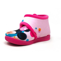 ZAPATILLA CASA NIÑA VELCRO VULCA BICHA 1096-D