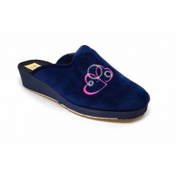 ZAPATILLA CASA MUJER CUÑA CARLA 21-640