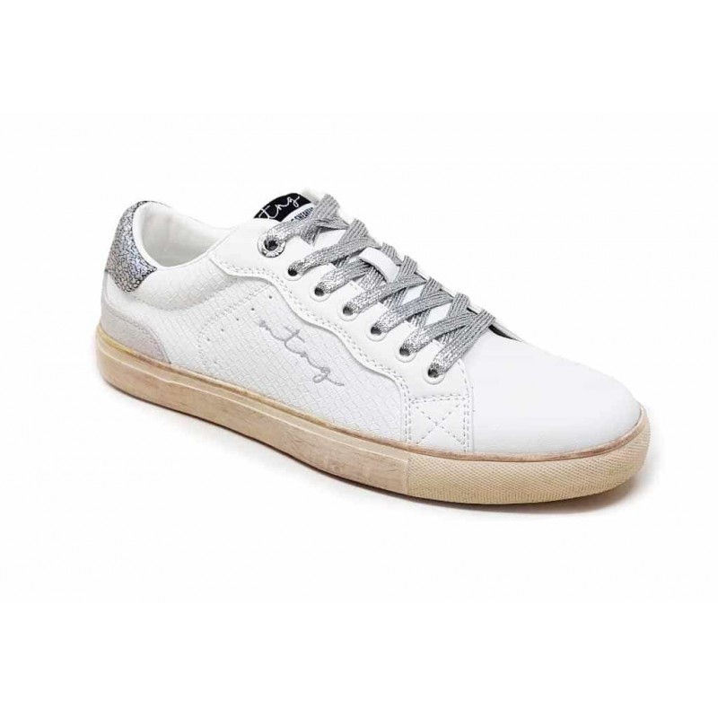 DEPORTIVO MUJER MUSTANG 60406 KEKI WHITE