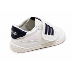 DEPORTIVO BEBE MUSTANG 48909 USAIN WHITE/NAVY