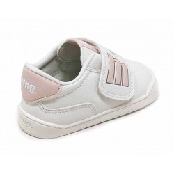 DEPORTIVO BEBE MUSTANG 48909 USAIN WHITE/NUDE