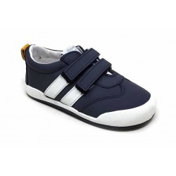 DEPORTIVO BEBE MILAN NAVY25 PIEL BLANDITOS CRIOS