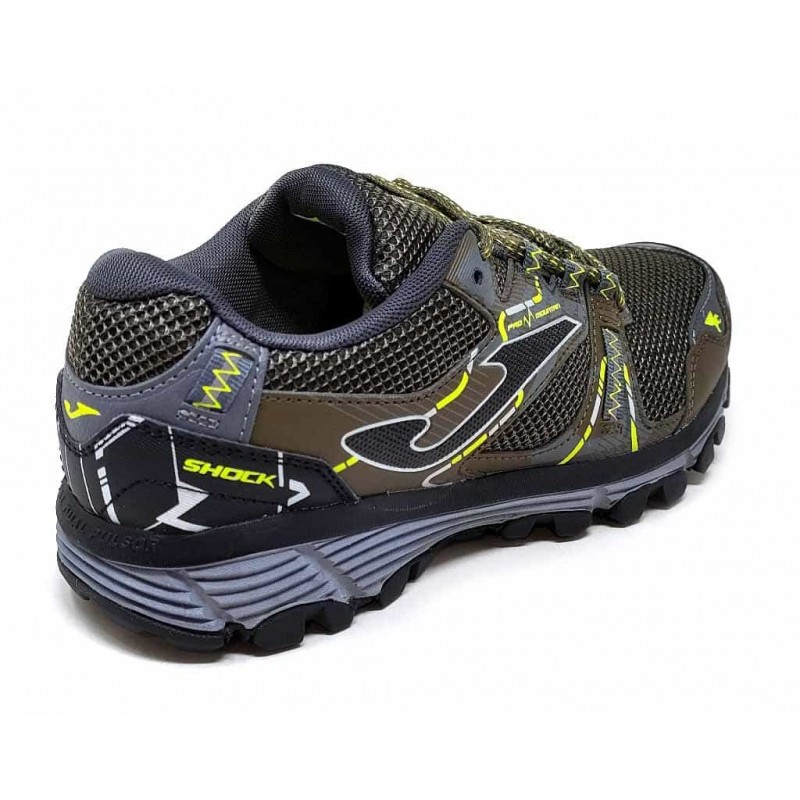 DEPORTIVO HOMBRE JOMA TK. SHOCK MEN 2223 KHAKI LEMOR FLUOR