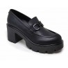 MOCASIN MUJER MUSTANG 52892 TRAP BLACK