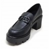 MOCASIN MUJER MUSTANG 52892 TRAP BLACK