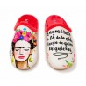 ZAPATILLA CASA MUJER VULCA-BICHA 1370 FRIDA VAINILLA