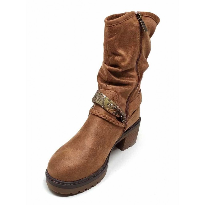 BOTA MUJER MUSTANG 59353 DONETS TAN