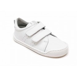 DEPORTIVO PIEL BEBE MUSTANG 48850 NAPA BLANCO