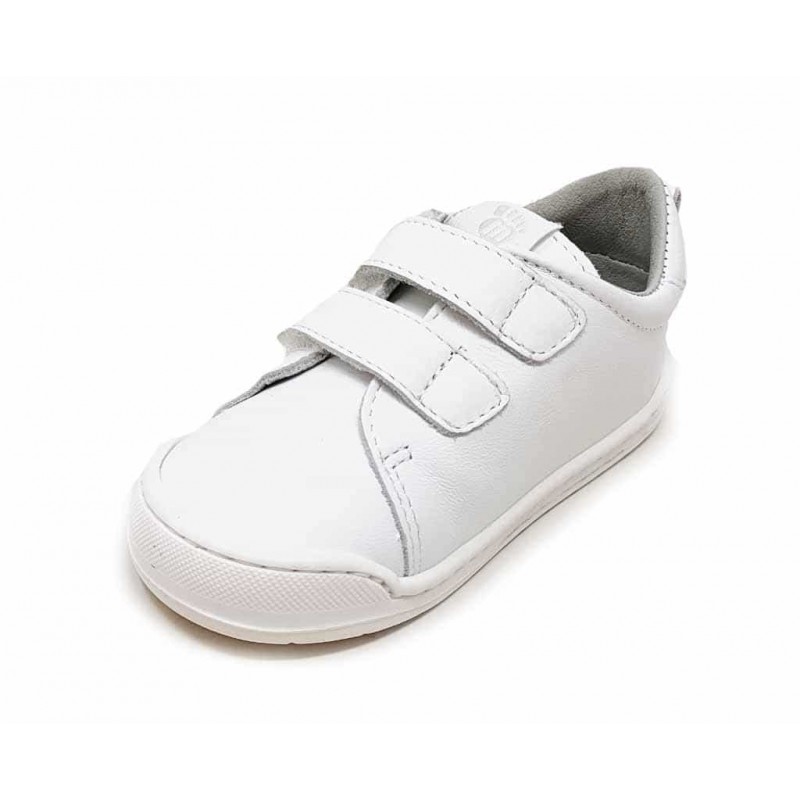 DEPORTIVO PIEL BEBE MUSTANG 48850 NAPA BLANCO