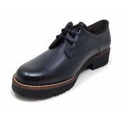 BLUCHER MUJER PIEL PITILLOS 10083