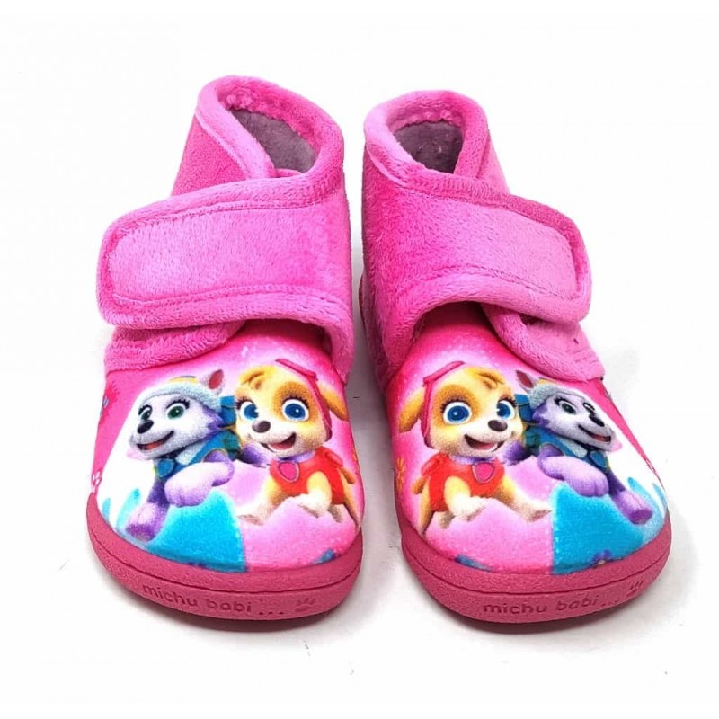 ZAPATILLA CASA NIÑA MICHU VELCRO 2520