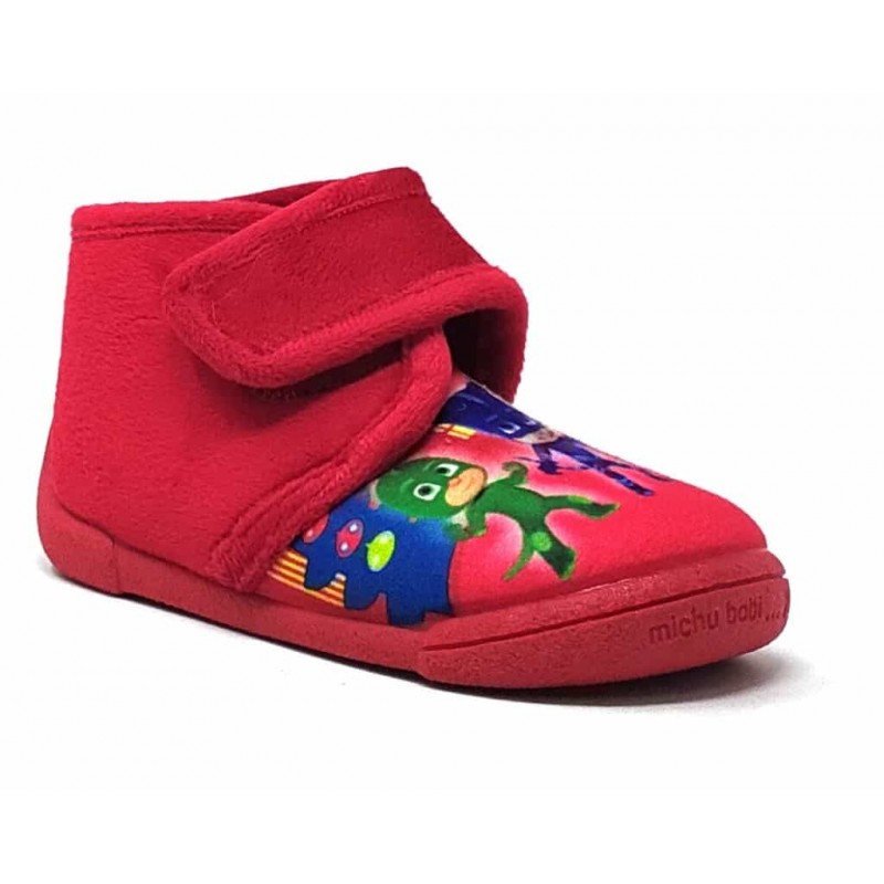 ZAPATILLA CASA NIÑO VELCRO MICHU 2522