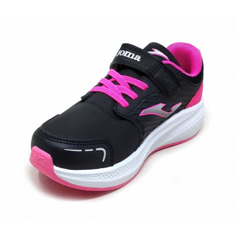 DEPORTIVO NIÑA JOMA FURY JR 2428 BLACK FUCHSIA