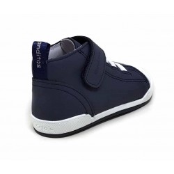 BOTIN BEBE BOSTON NAVY25 PIEL BLANDITOS CRIOS