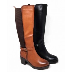 BOTA MUJER TF3039 ANCHO ESPECIAL ELASTICO