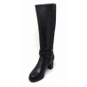 BOTA MUJER MARIAMARE 63509 DUOT BLACK ANCHO ESPECIAL ELASTICO