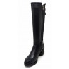 BOTA MUJER MARIAMARE 63574 FORMAL BLACK ANCHO ESPECIAL ELASTICO