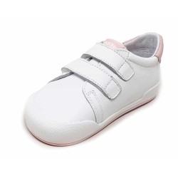 DEPORTIVO BEBE LONDRES ROSA 25V PIEL BLANDITOS CRIOS