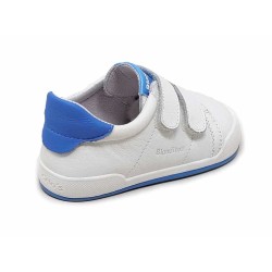 DEPORTIVO BEBE LONDRES AZUL 25V PIEL BLANDITOS CRIOS