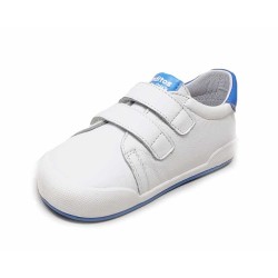 DEPORTIVO BEBE LONDRES AZUL 25V PIEL BLANDITOS CRIOS