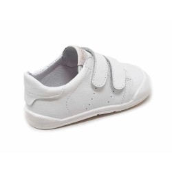 DEPORTIVO BEBE PARIS BLANCO 25V PIEL BLANDITOS CRIOS