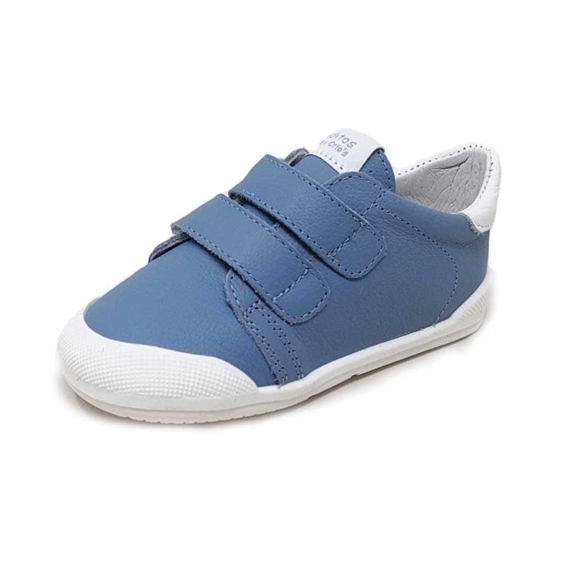 DEPORTIVO BEBE PARIS AZUL 25V PIEL BLANDITOS CRIOS